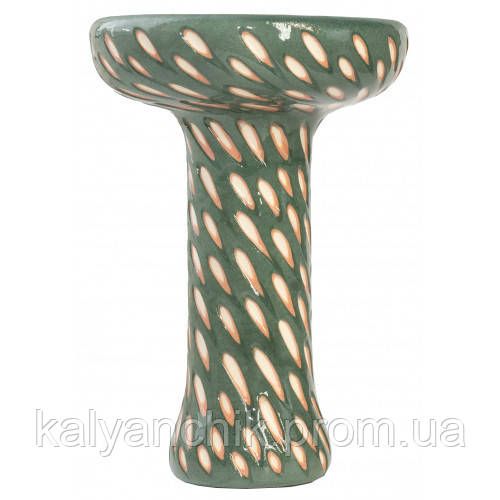 Чаша для Кальяна ETNA Phunnel Cut Glaze Dark Green