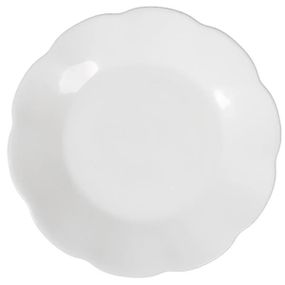 Тарілка обідня Vittora Blanco Prima V-200PR 20 см біла