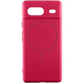 Чехол Silicone Cover Lakshmi Full Camera (AA) with MagFit для Google Pixel 7 Красный / Rose Red