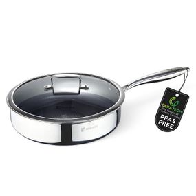 Сотейник Bergner Steelblue BG-33224-BL 28 см серебристый
