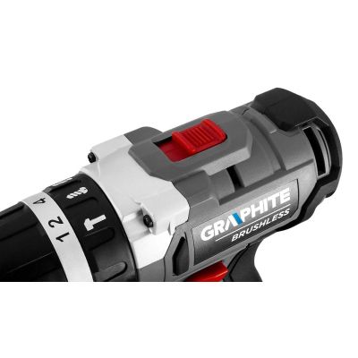 Шуруповерт Graphite Energy+ 18V бесщеточный 58Нм, 3 ск., 0-500·0-1700об/мин (без АКБ и ЗУ) (58G020) | Зображення 5