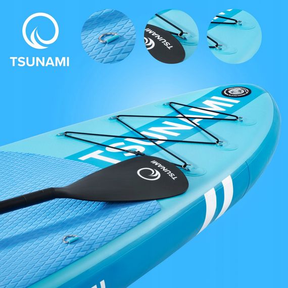 Надувна SUP дошка TSUNAMI 320 см з веслом Lagoon T02 (P-5907739314215) | Зображення 6