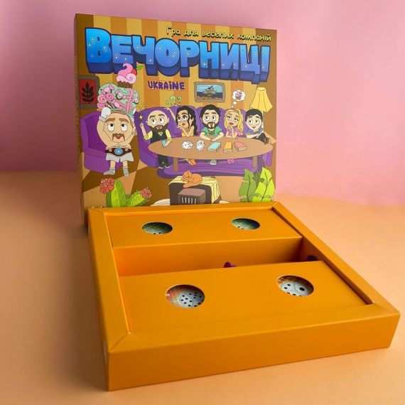 Настольная игра для компании "Вечорниці" 8878-VCHR Укр | Зображення 8