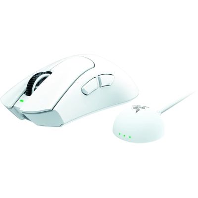 Мышка Razer DeathAdder V4 PRO Wireless/USB White (RZ01-05330200-R3G1) | Зображення 4