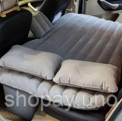 Автомобильный надувной матрас – кровать в машину на заднее сиденье Car Travel Bed | Зображення 2