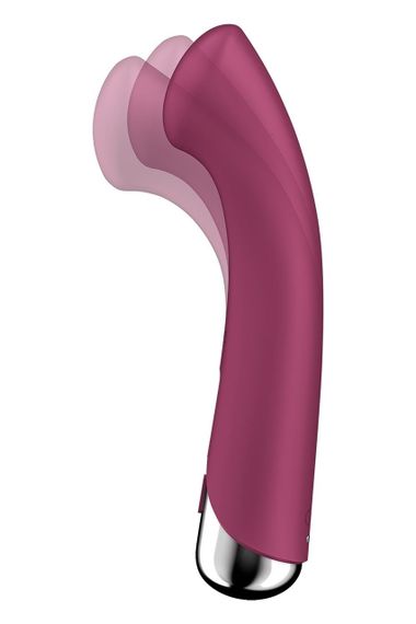 Вібратор для точки G Satisfyer Spinning G-Spot 1 з ротацією, червоний Sex Aura | Зображення 2