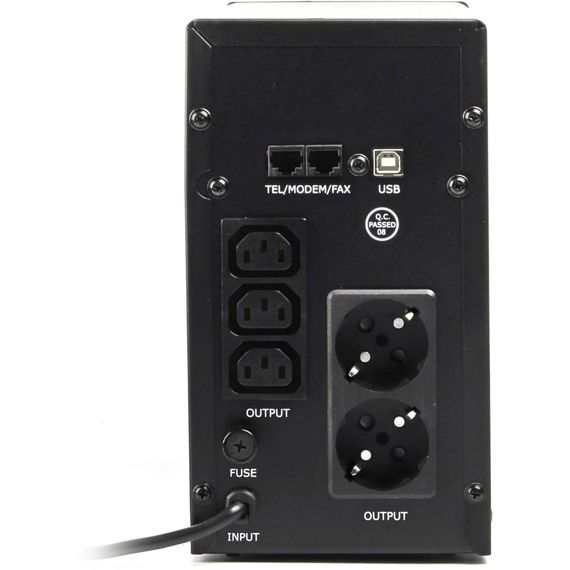 Пристрій безперебійного живлення EnerGenie EG-UPS-035 2000VA LCD (EG-UPS-035) | Зображення 1