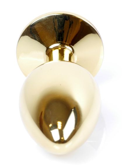 Анальная пробка Boss Series - Jewellery Gold PLUG Clear S, BS6400021 sexstyle | Зображення 4