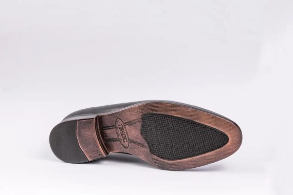 Ціліснокроєні туфлі коричневі ІКОС 44 розмір | Зображення 3