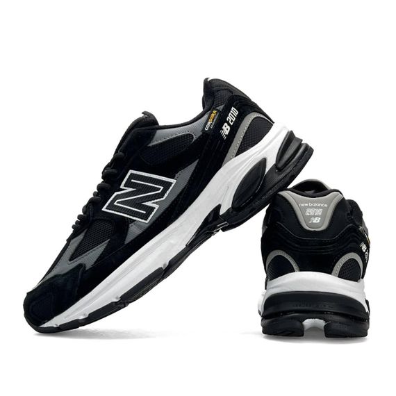 Чоловічі кросівки New 2010 Black Grey White  (термо) | Зображення 4