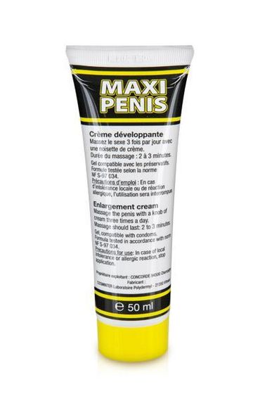 Крем - Maxi Penis, 50 мл Sex Aura | Зображення 1