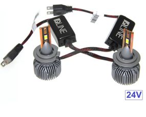 Комплект світлодіодних ламп QLine Ultra +200% 55W H7 6000K (2шт) 24V