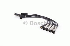 Комплект вв дротів запалювання (вир-во Bosch) BOSCH 0986356317 на AUDI 4000 (81, 85, B2)