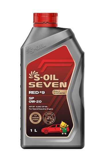 Моторна олива S-OIL 7 RED #9 SP 0W-20 1л.