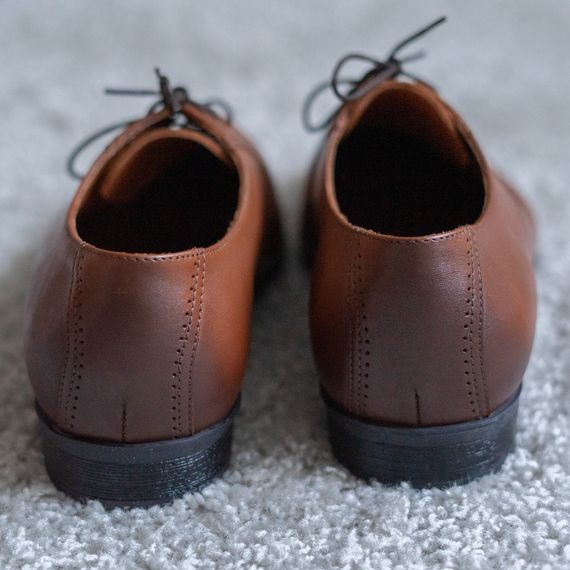 Оригінальні світло-коричневі туфлі 41 розмір | Зображення 3