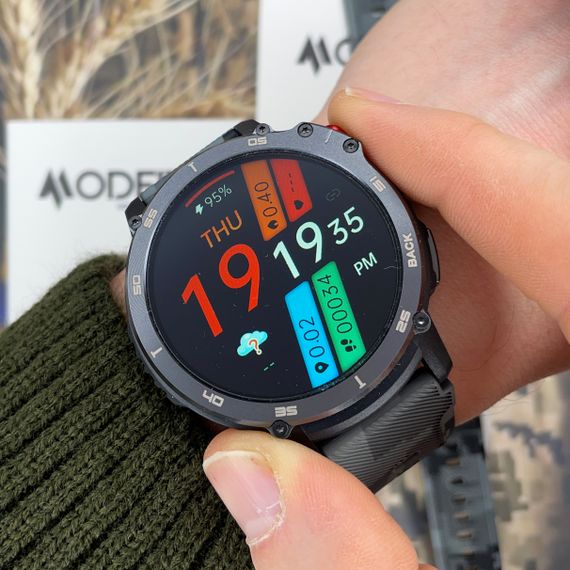 Розумний годинник Modfit Sniper Pro All Black 41 мм. | Зображення 5