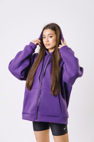 Зіп-Худі унісекс МА (01) Фіолетовий | Зображення 3