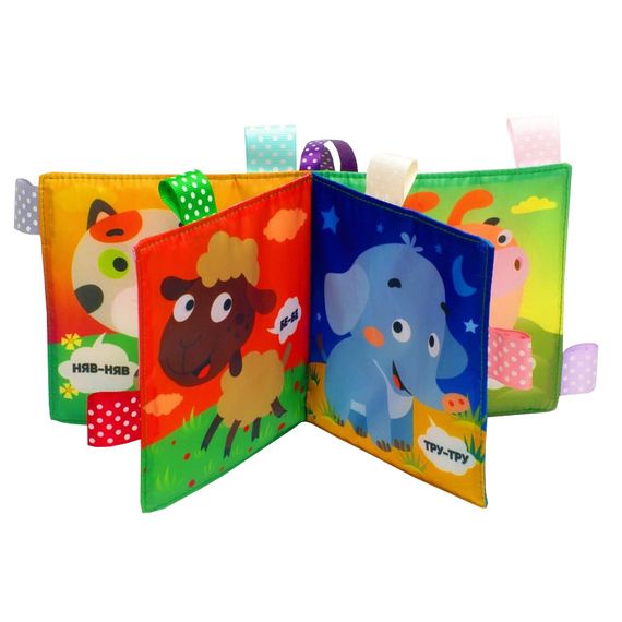 М'яка книжка-піщалка "Як каже мама" Книжковий хмарочос 403815 | Зображення 2