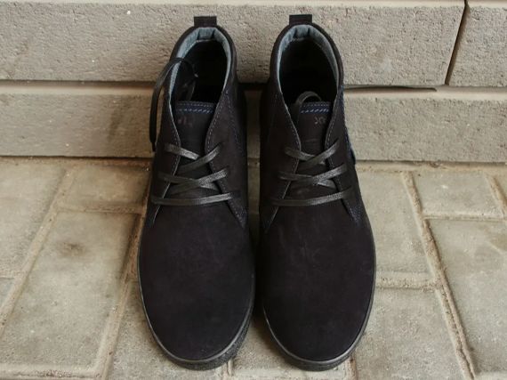 Темно синие замшевые ботинки Safari 43 размер | Зображення 3