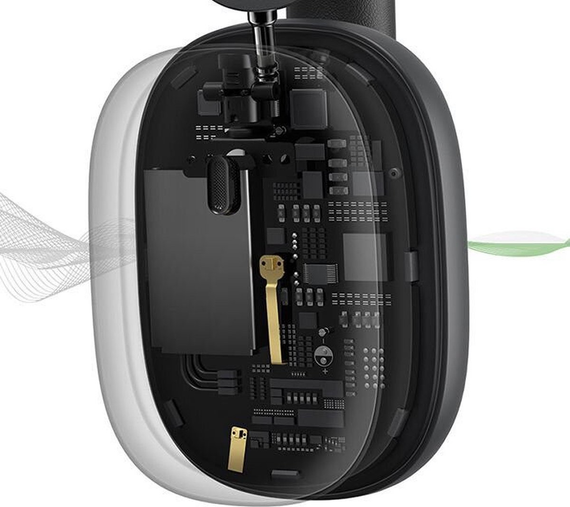 Бездротові навушники Baseus H1 pro Гібридна Bluetooth-гарнітура з активним шумопоглинанням -48 дБ (sv3652) | Зображення 9