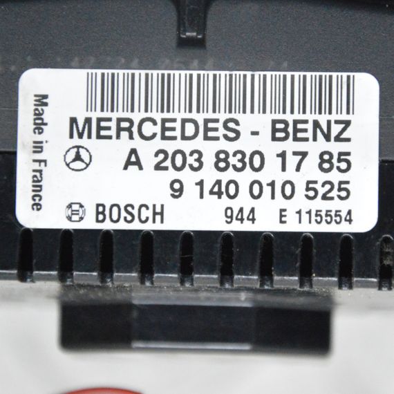 Блок керування клімат контролем Mercedes W203 2000-2007 Панель пічки кондиціонера Мерседес в203 A2038301785 | Зображення 5