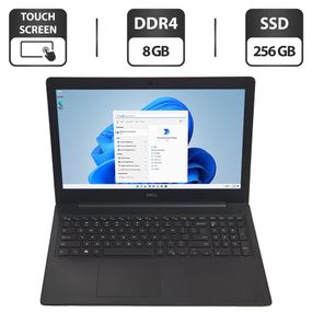 Ультрабук Dell Inspiron 3593 / 15.6" (1366x768) TN Touch / Intel Core i7-1065G7 (4 (8) ядра по 1.3 - 3.9 GHz) / 8 GB DDR4 / 256 GB SSD / Intel Iris Plus Graphics / WebCam б/в