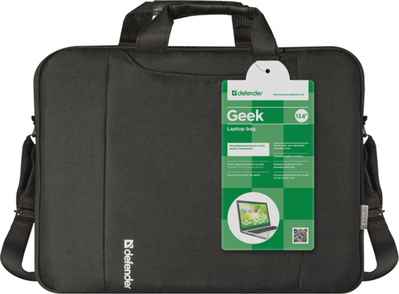 Сумка Defender Geek 15.6" Black (26084) | Зображення 7