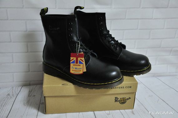 Женские Ботинки Dr. Martens 1460 (Black) Размер 35 36 37 38 39 40 41 | Зображення 6