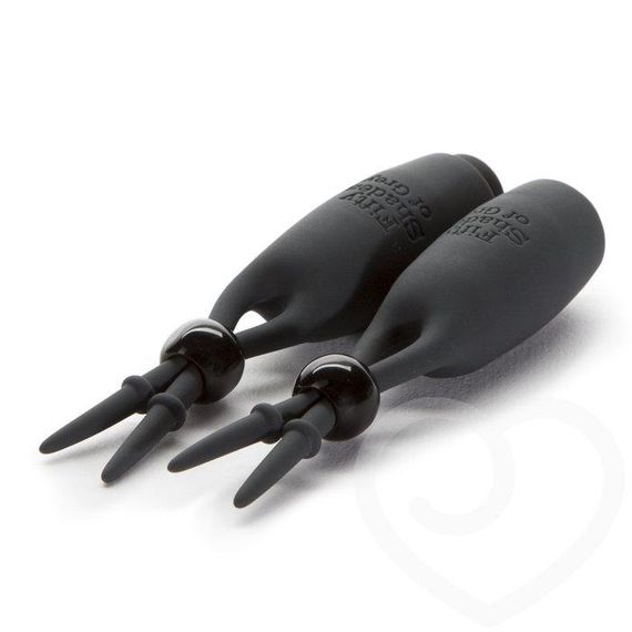 Вібруючі затискачі для сосків "солодке катування", Черный | Зображення 4