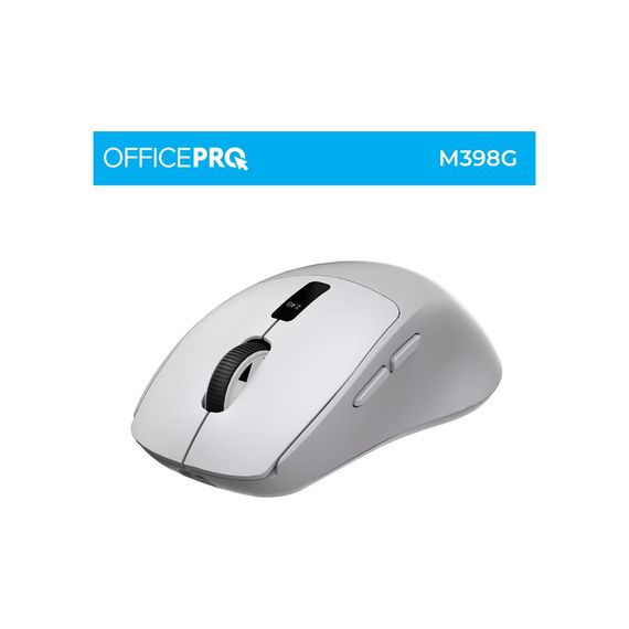 Мишка OfficePro M398G Wireless/Bluetooth Gray (M398G) | Зображення 3