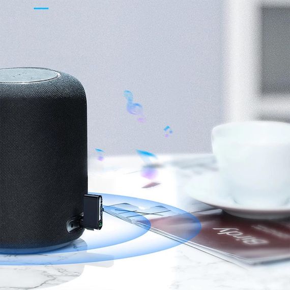 Bluetooth ресивер Baseus BSBA-02 AUX Wireless Audio Receiver (WXQY01) Black | Зображення 4