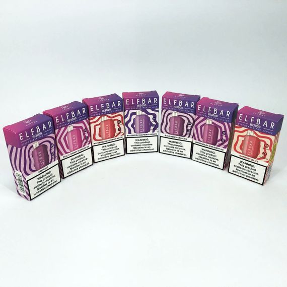 Elf Bar RI3000 5%. Чорниця Апельсин (Blueberry Orange) | Зображення 8