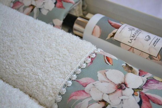 Подарунковий набір рушників La Maison, 3 шт. з ароматом Estel | Зображення 3