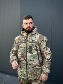 Утеплена куртка мультикам Arctic підвлена
