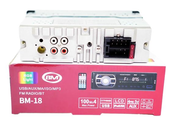 Автомагнітола з Bluetooth, RGB підсвічуванням Boschmann BM-20 (46445-BM-20_396) | Зображення 8