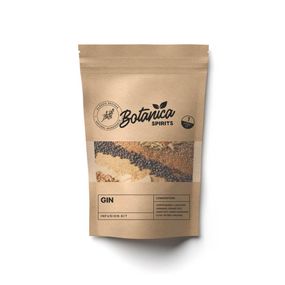 Склад набору для настоянки в стилі Джин (1л, Botanica)