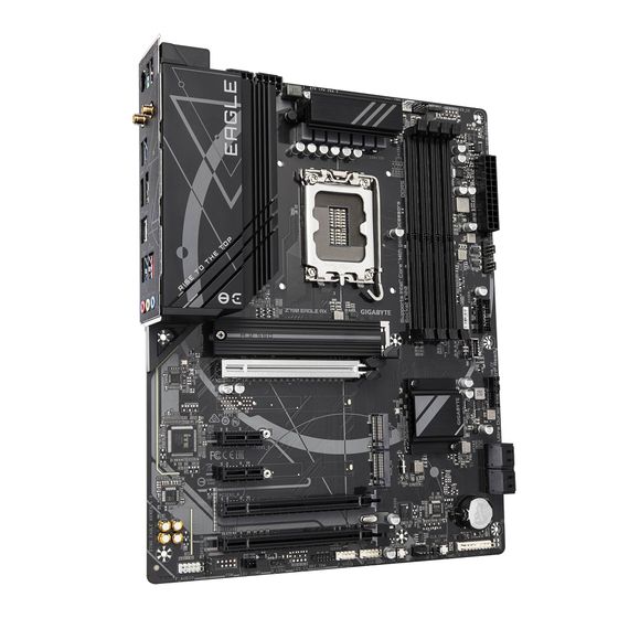 Материнская плата GIGABYTE Z790 EAGLE AX s1700 Z790 4xDDR5 M.2 HDMI DP Wi-Fi ATX Z790_EAGLE_AX | Зображення 1