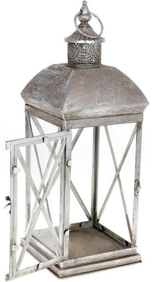 Интерерный подсвечник Garneo Silveri 18.5х18.5х49см | Зображення 1