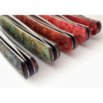 Нож Maserin Gourmet, дамаск, fat carbon, чорний (380/DN) | Зображення 6