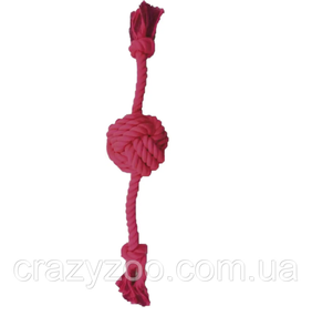 Іграшка для собак Croci Juice канат малиновий 38 см С6198681