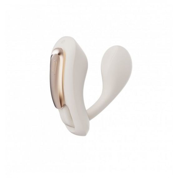 Вібратор у трусики з пультом керування Qingnan No.6 Wireless Control Beige білий Sex Aura | Зображення 1