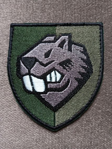 Шеврон 808 понтонно-мостовой полк (зеленый)