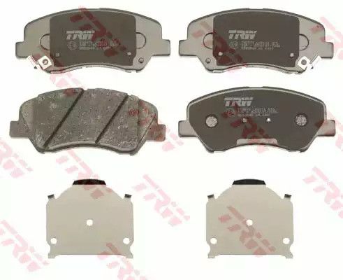 Колодки передні гальмівні Rio 11-, TRW (GDB3548) (58101-4LA00) | Зображення 4
