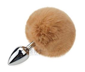 Анальна пробка з хвостом SKN-Z40 Brown ( розмір XS ) sexstyle