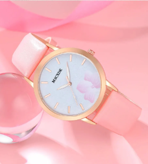 Женский подарочный набор из трех предметов. Часы Montre Femme солнцезащитные очки и кошелек | Зображення 3