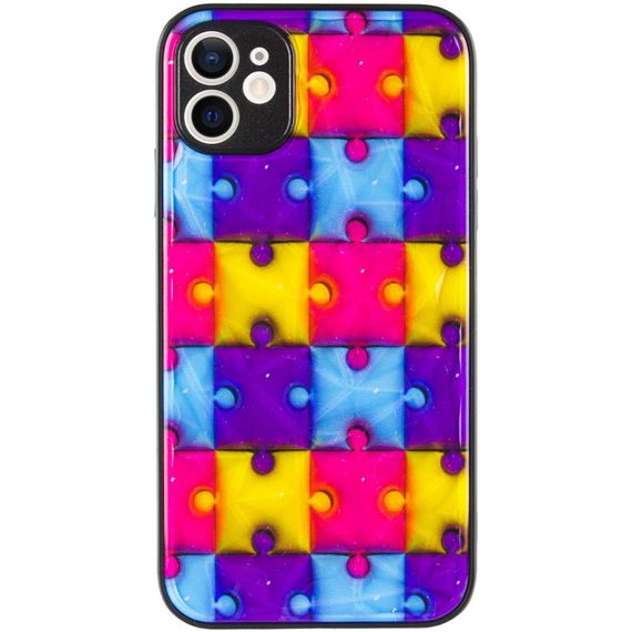 TPU+PC чохол Prisma Fluffie для Apple iPhone 12 (6.1") Puzzle | Зображення 1