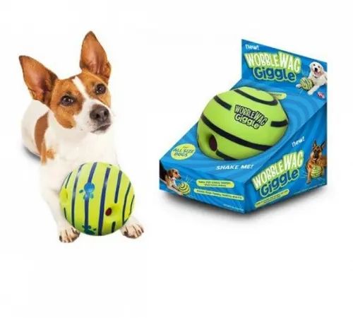Мяч для игры с собакой Wobble Wag Giggle | Зображення 3