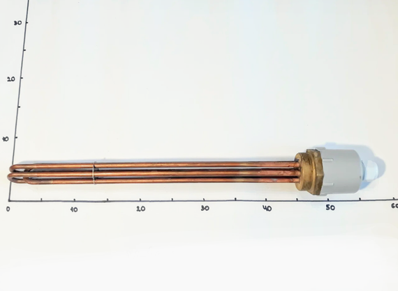 Блок ТЭНов 12000W с резьбой 2" 220V | Зображення 2