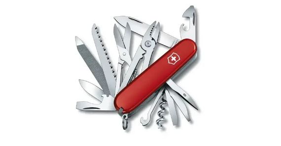 Ніж VICTORINOX 1.3773 Handyman ц: червоний