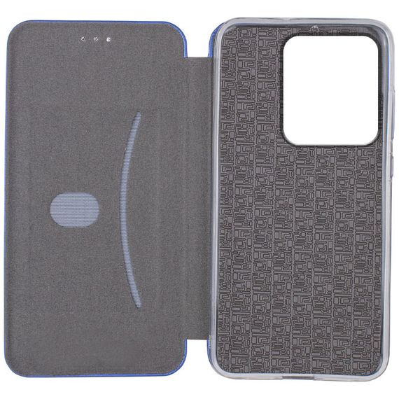 Шкіряний чохол-книжка Classy для Motorola Moto G75 5G Синій | Зображення 2